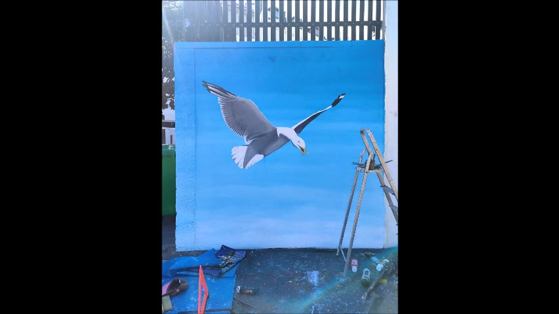 Seagull Mrs Murals with music